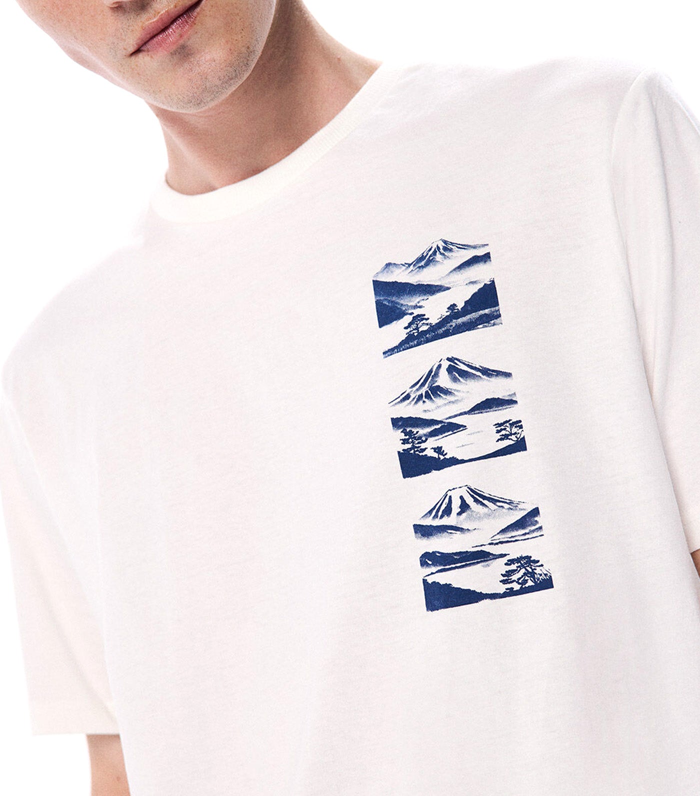 Ink Mountain T-Shirt White