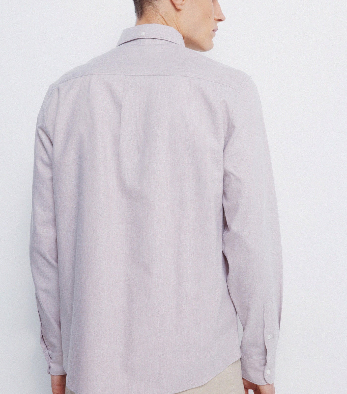 Tencel Oxford Shirt Beige