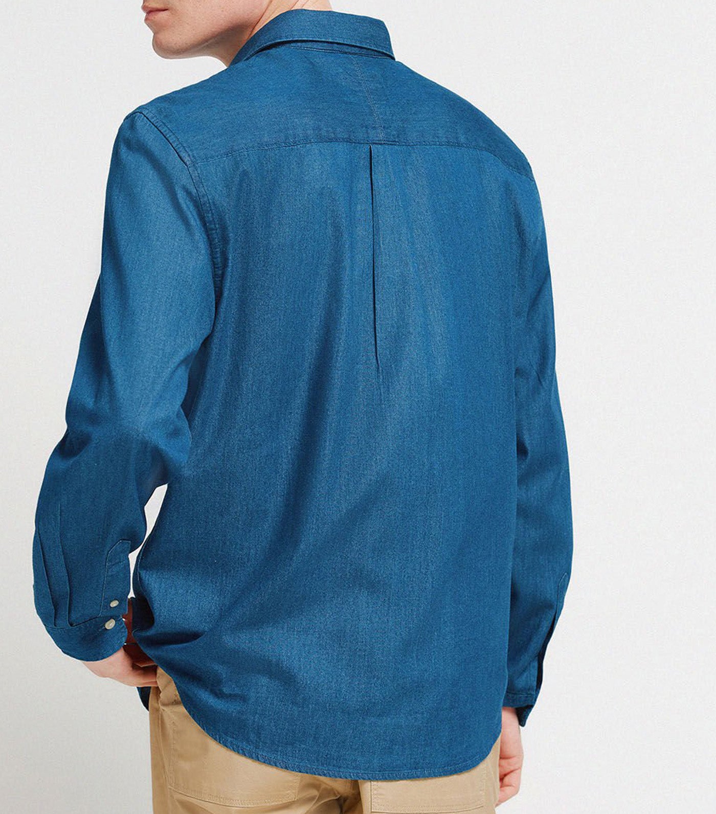 Springfield Denim Shirt Blue