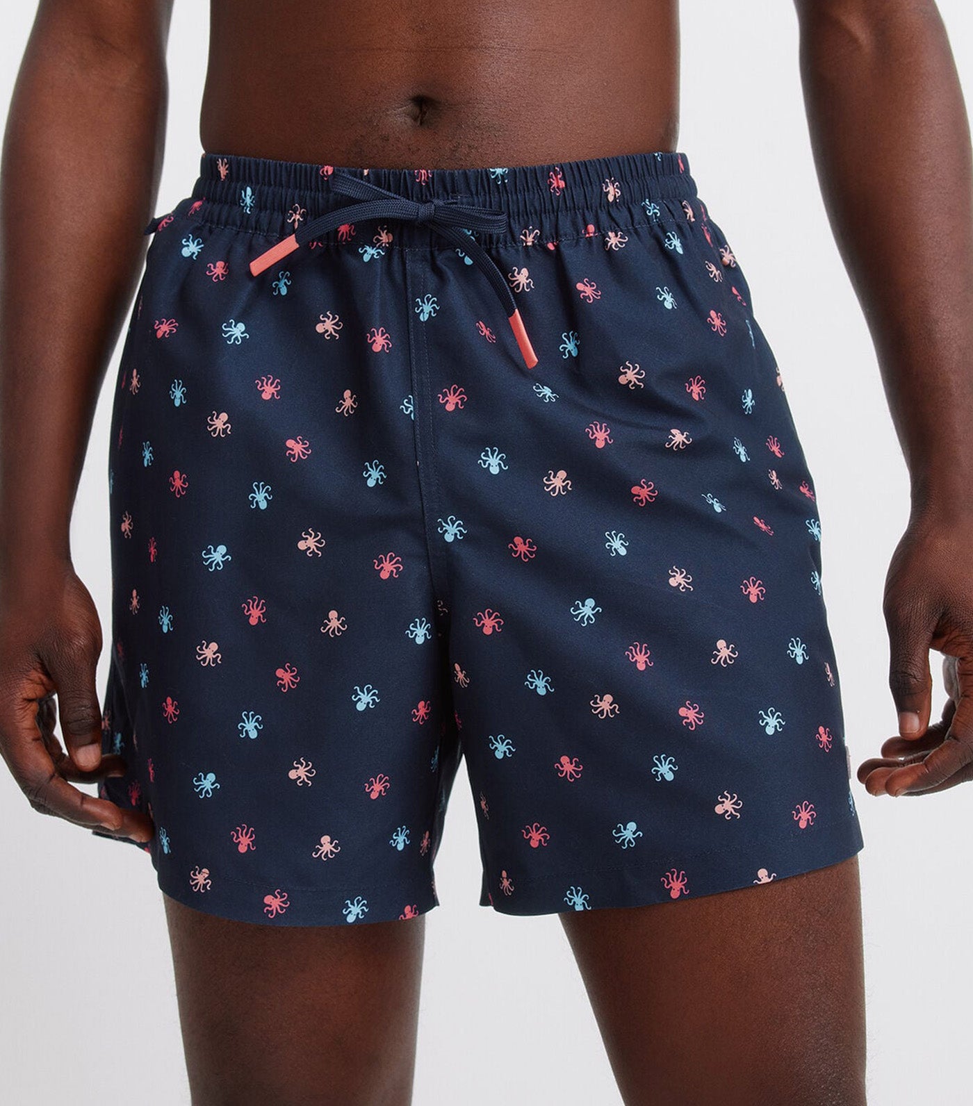 Octopus Print Swimwear Medium Blue