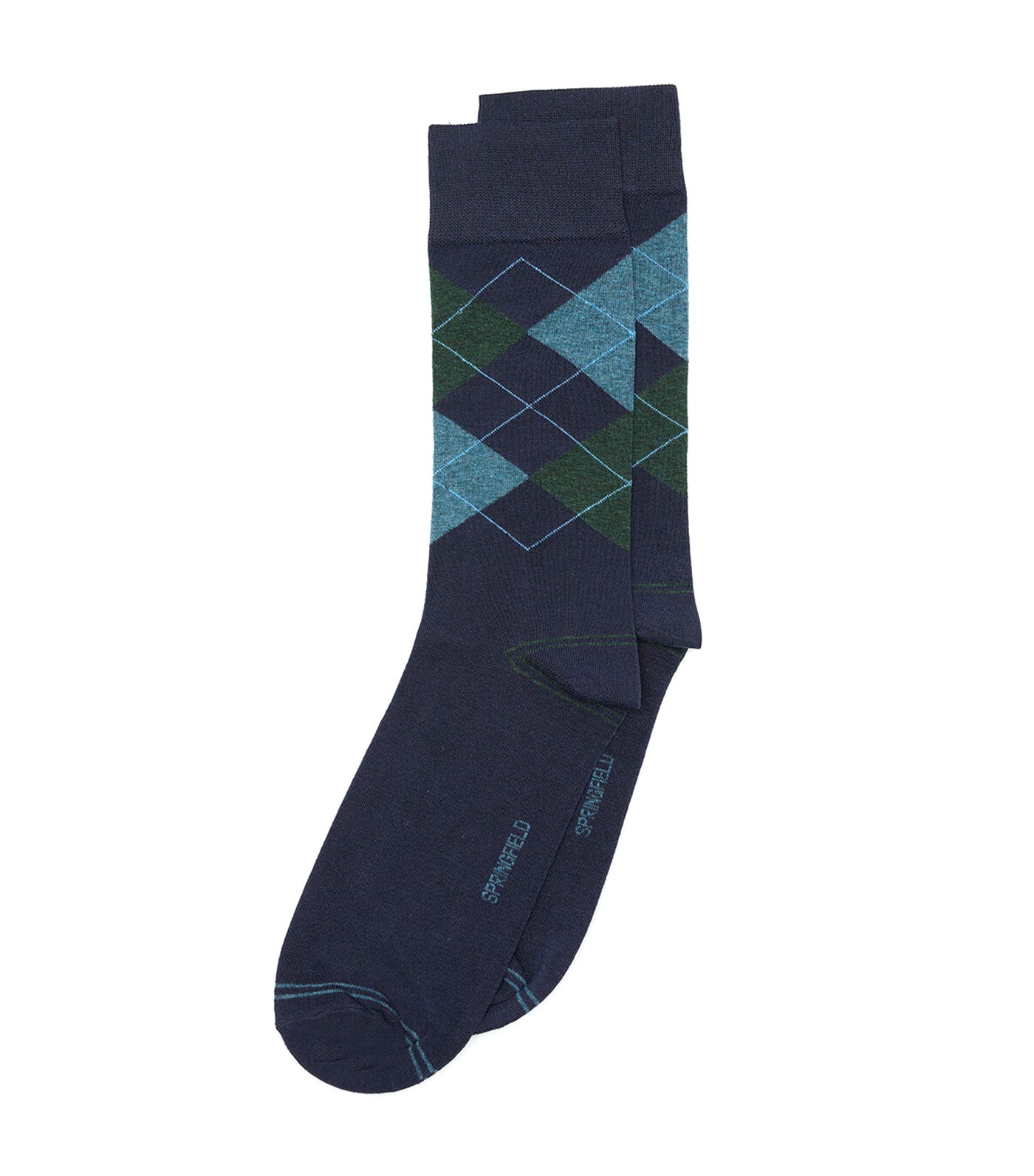 Diamond Socks
 Blue