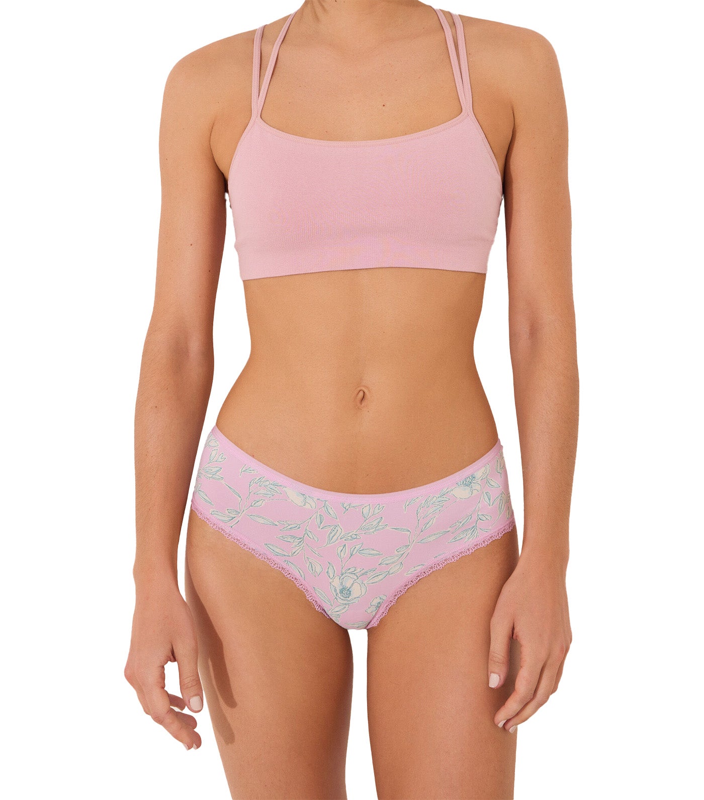 Wide Brazilian Microfibre Panty Printed