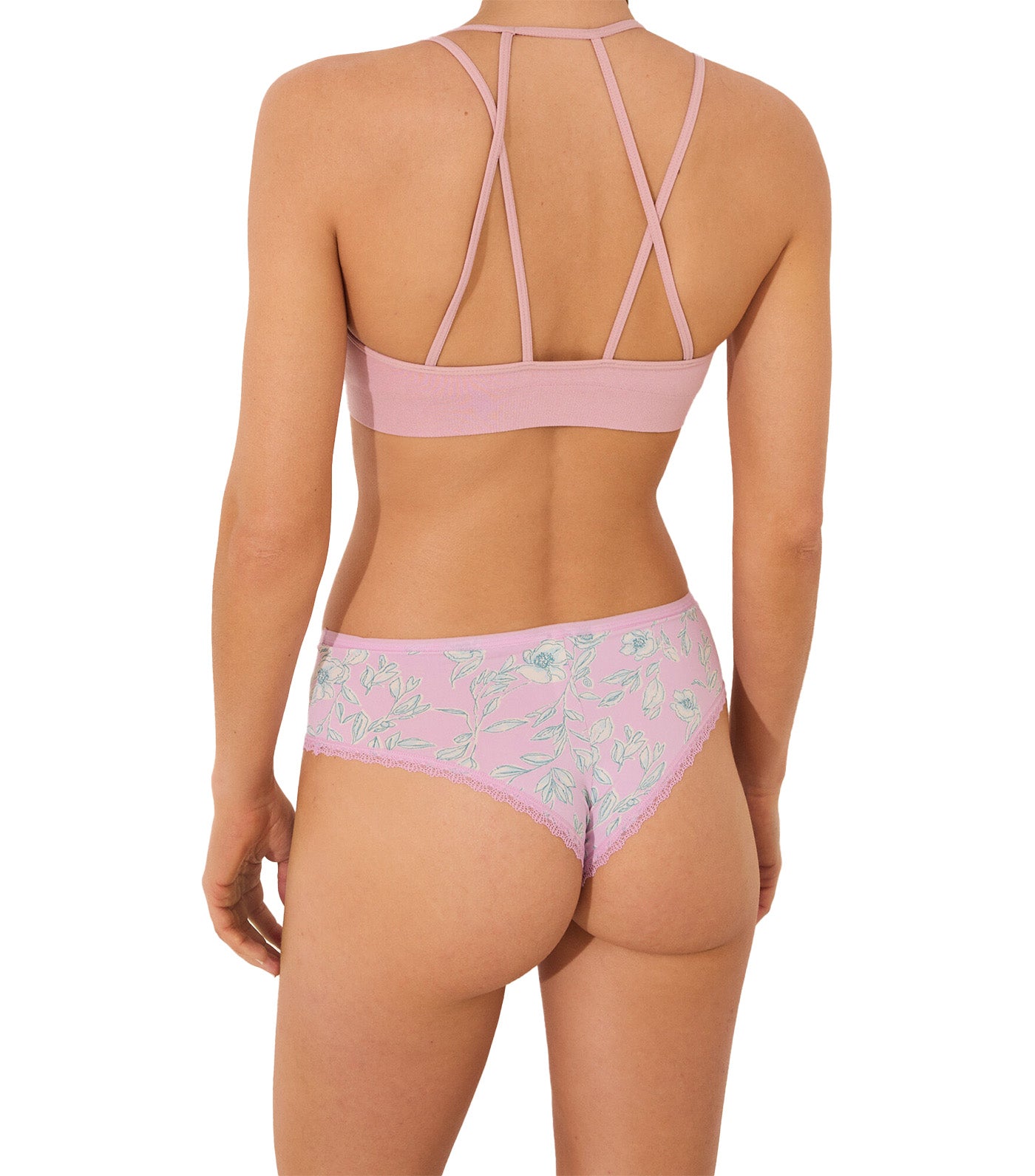 Wide Brazilian Microfibre Panty Printed