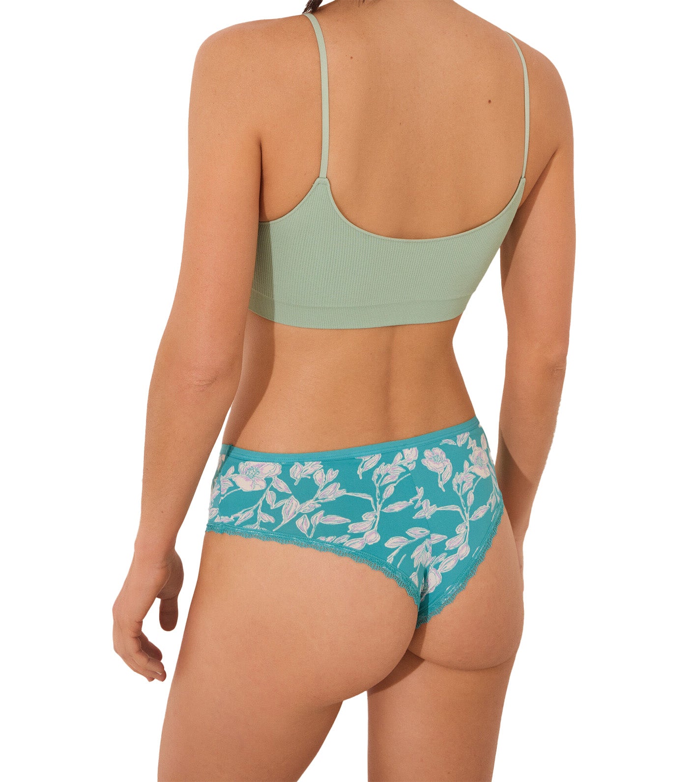 Wide Brazilian Microfibre Panty Printed