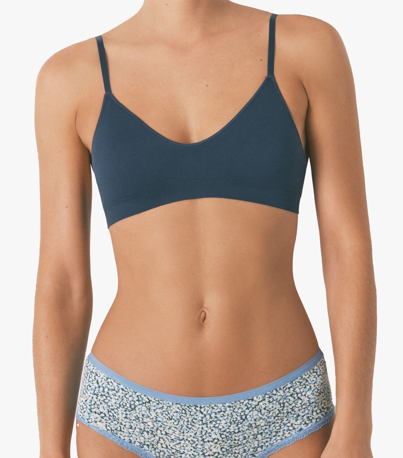 Wide Brazilian Panty Blue