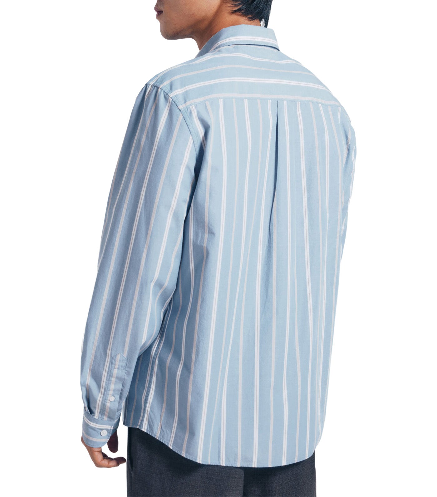 Striped Poplin Shirt