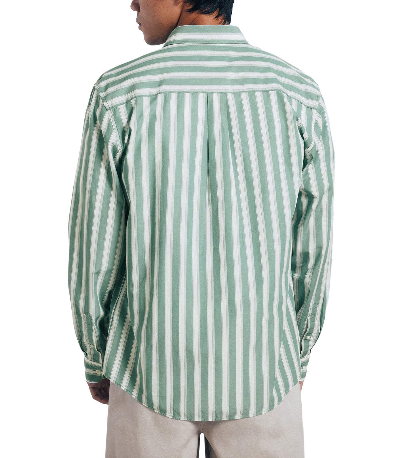 Striped Poplin Shirt