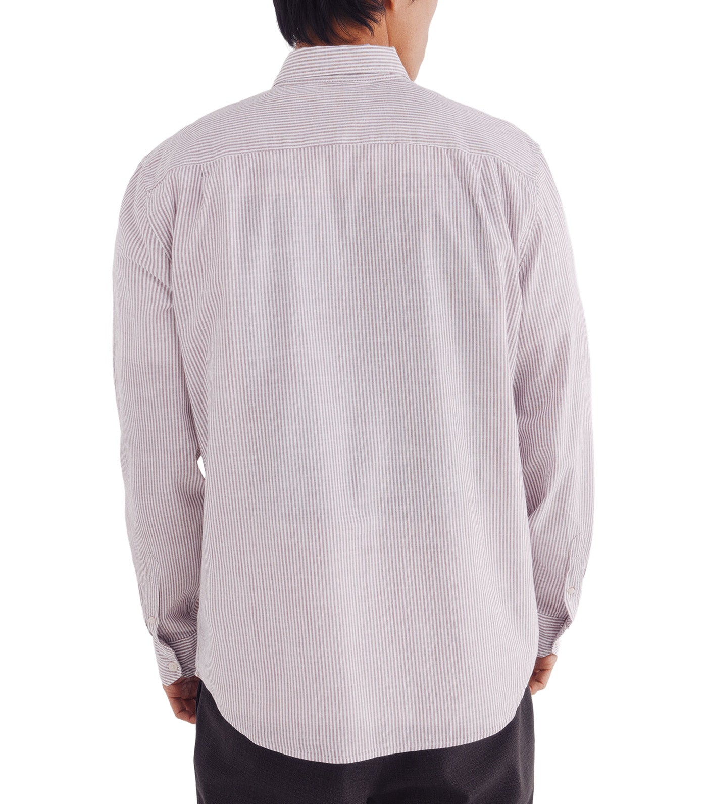 Striped Cotton Slub Shirt