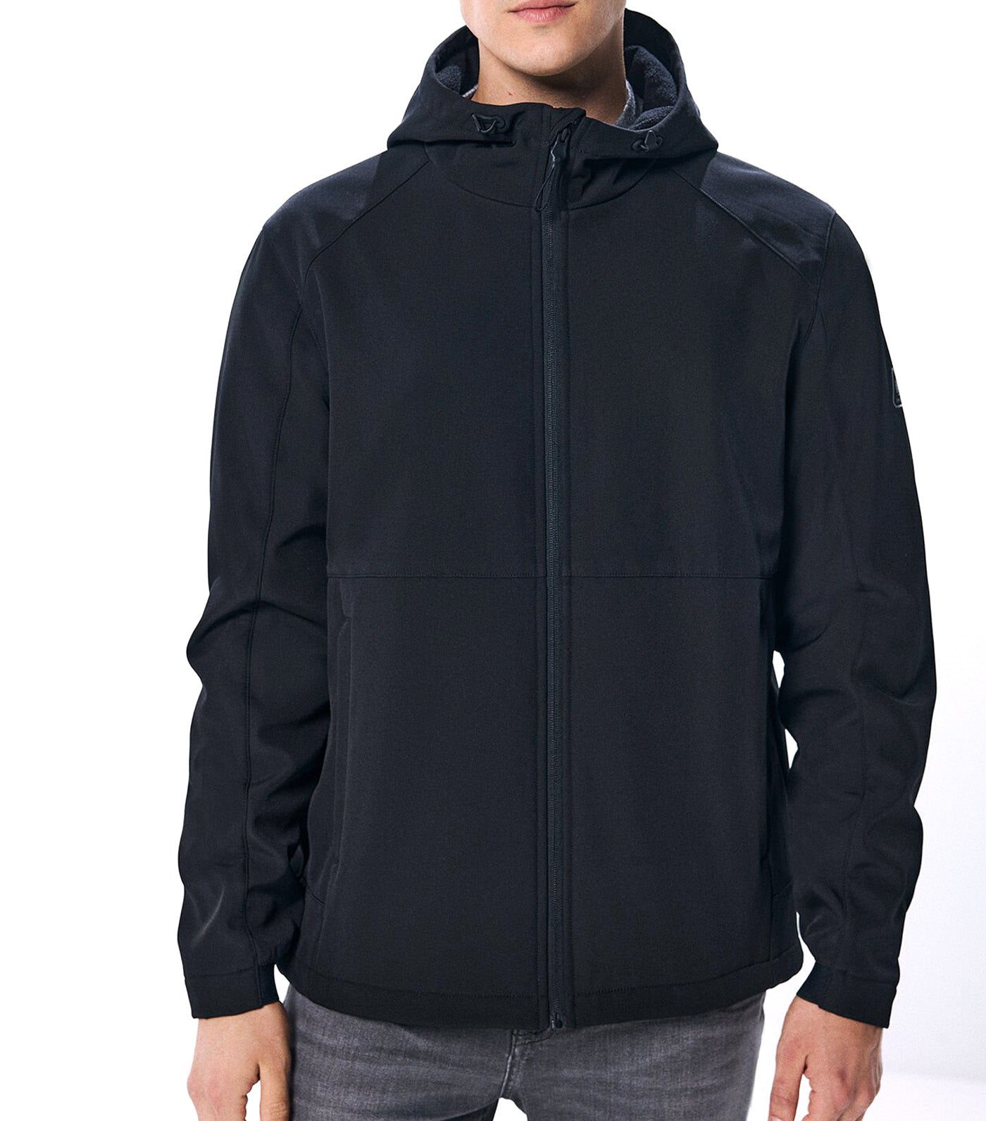 Technical Softshell Parka Black