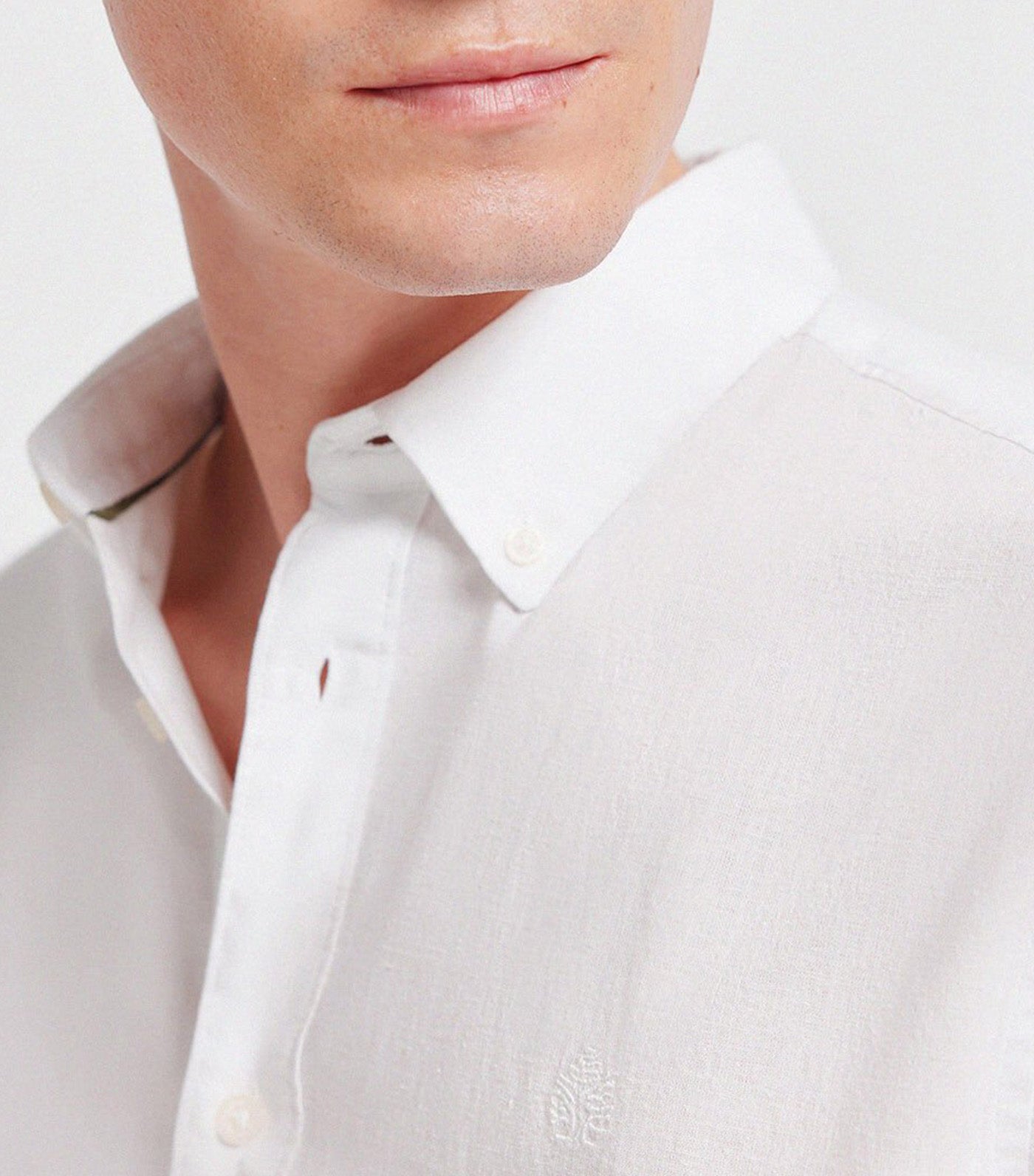 Springfield Linen Shirt White