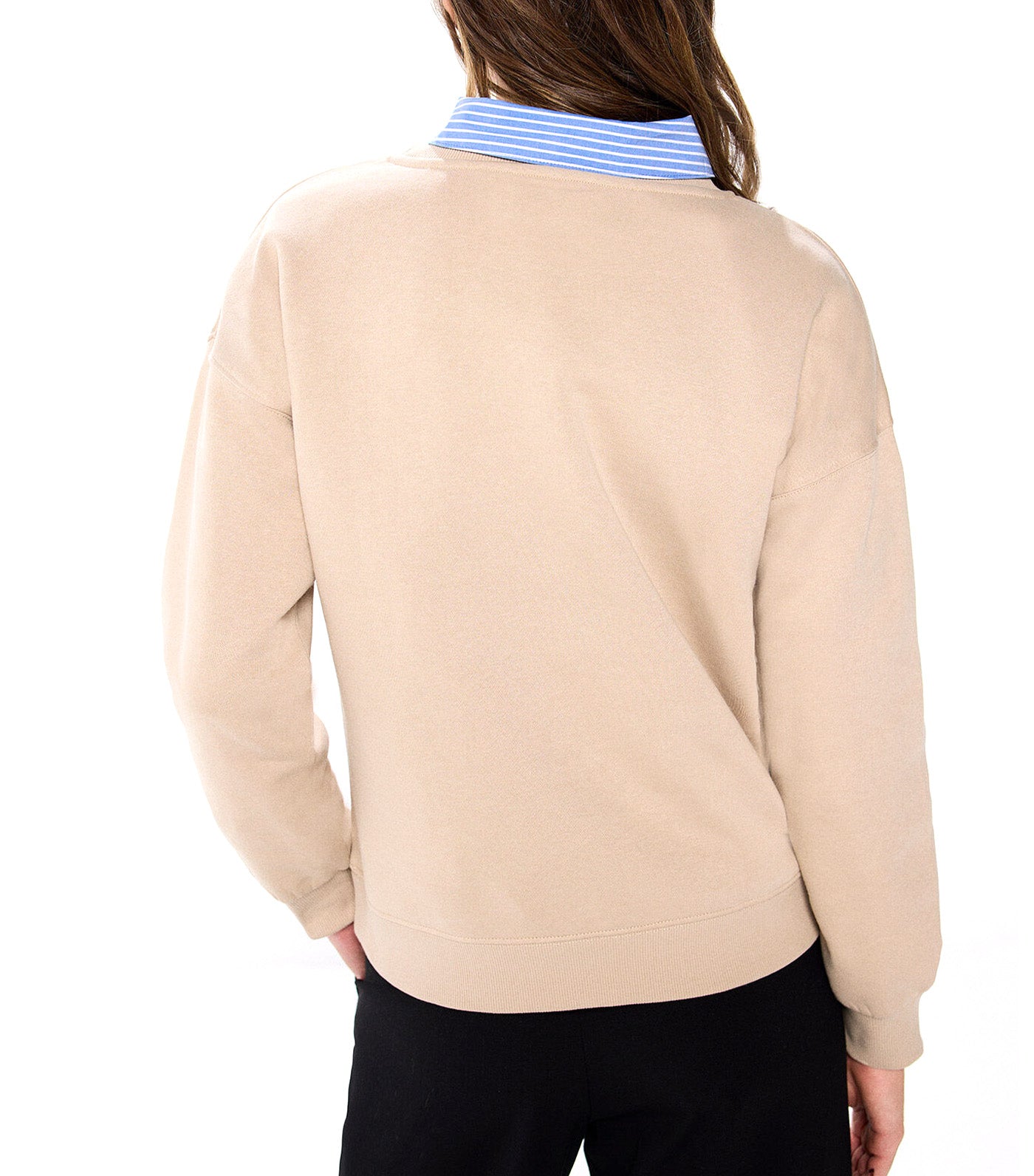 City Graphic Sweatshirt Beige