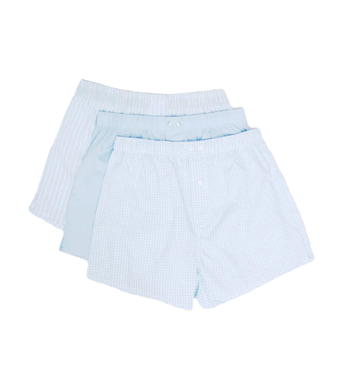 Pack of 3 Printed Poplin Briefs