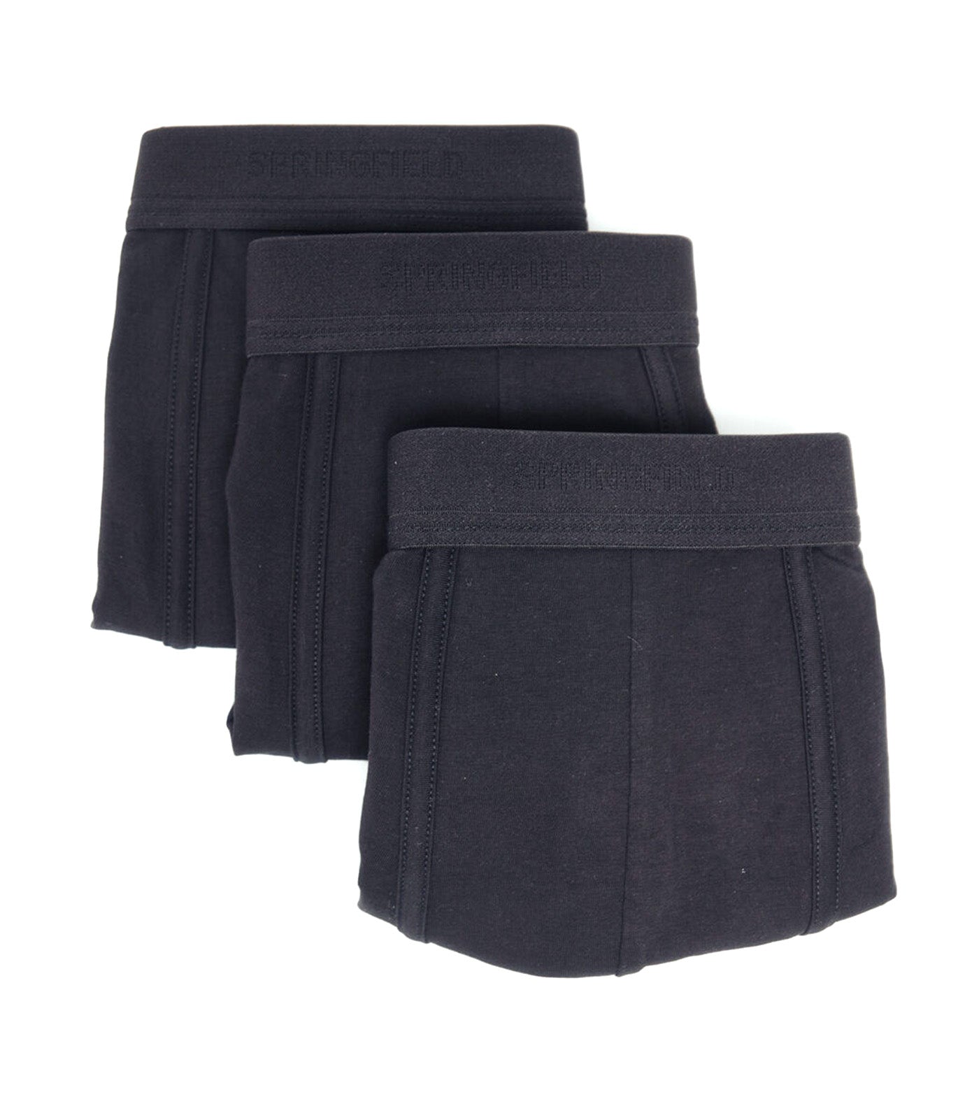 Springfield Pack of 3 Basic Boxers Black