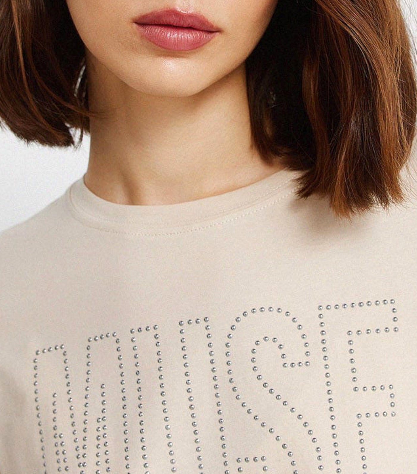 Studded Short Sleeve T-Shirt