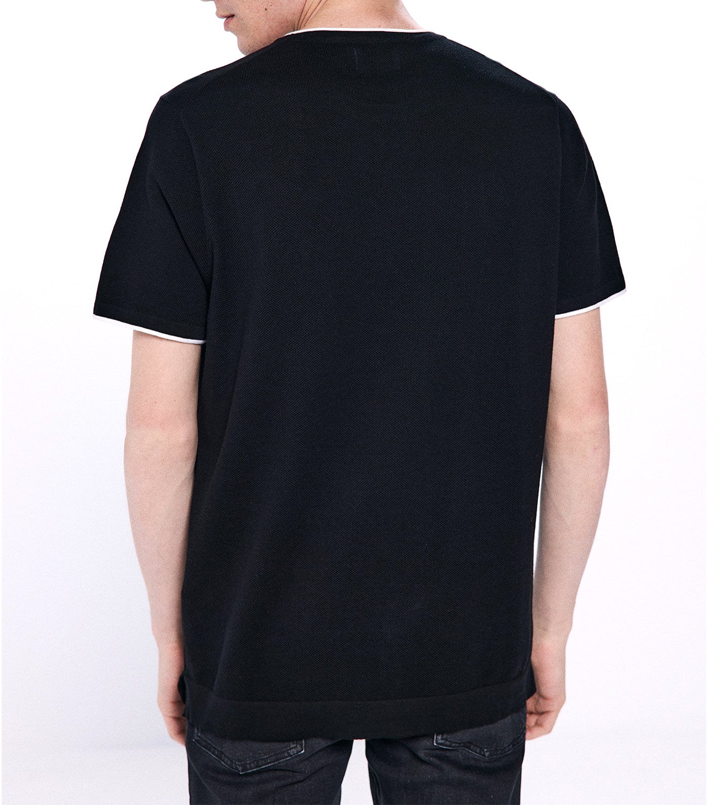 Short-Sleeved Jumper Black