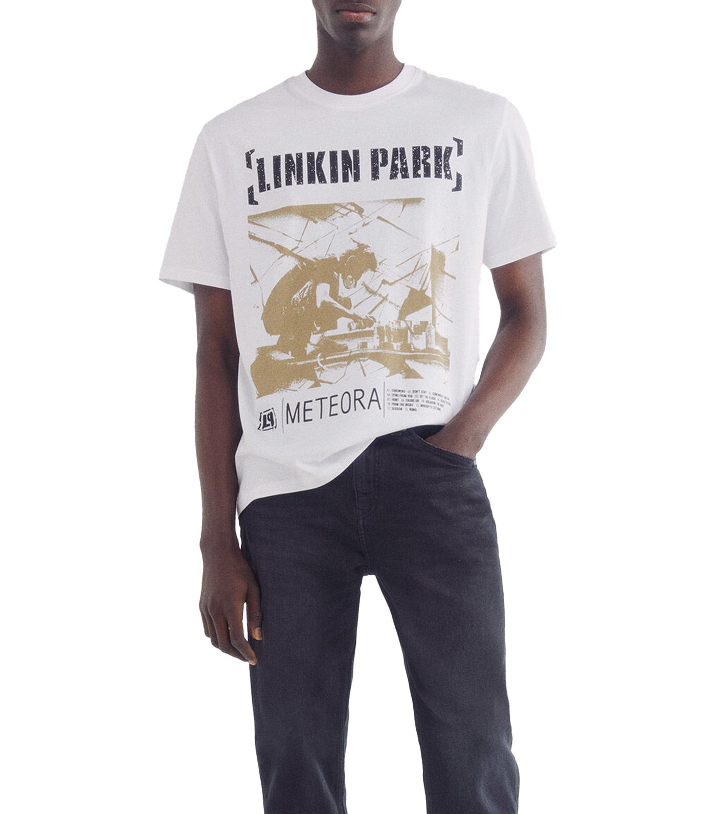 Springfield Linkin Park T-Shirt White