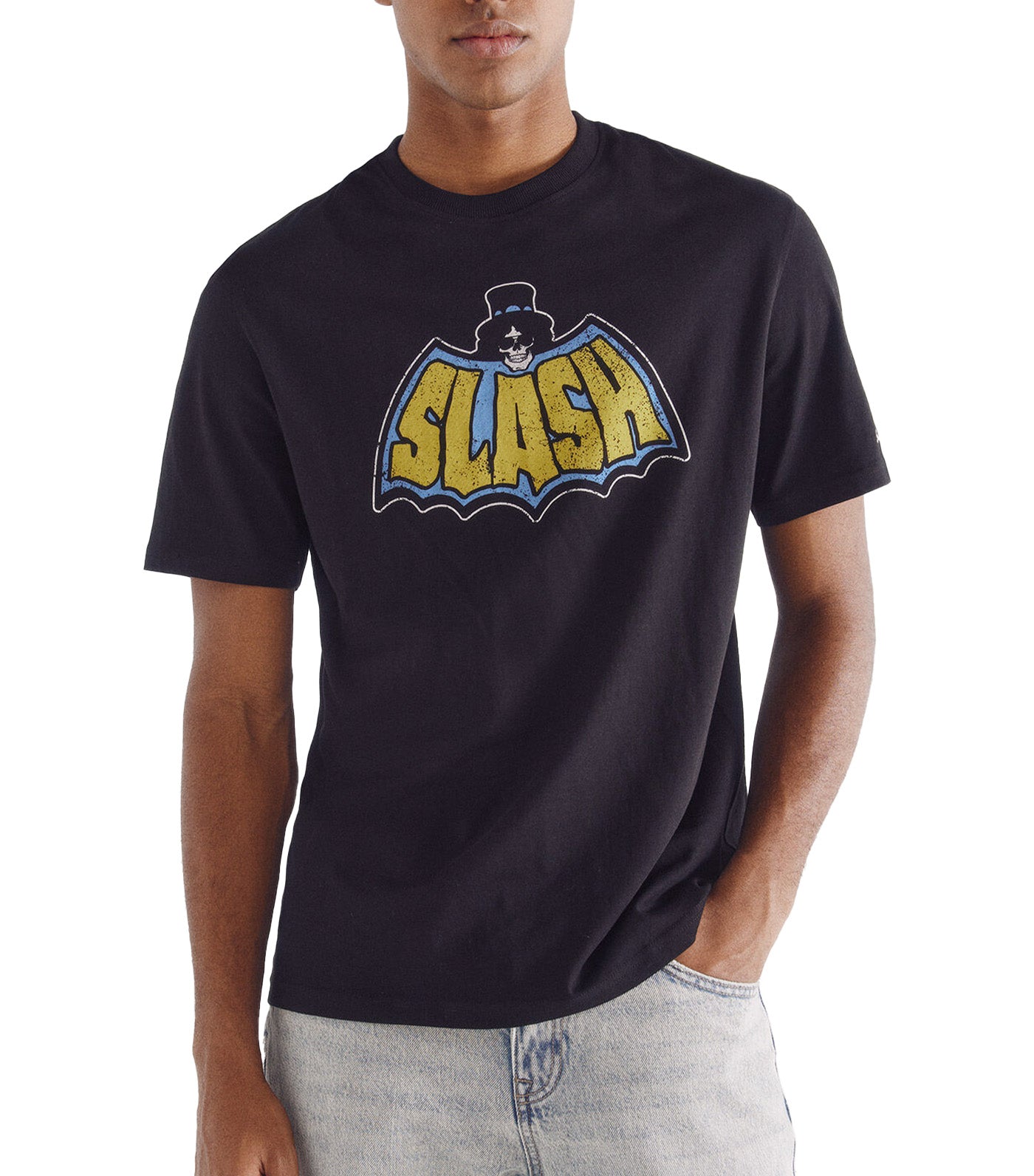 Springfield Slash T-Shirt Black