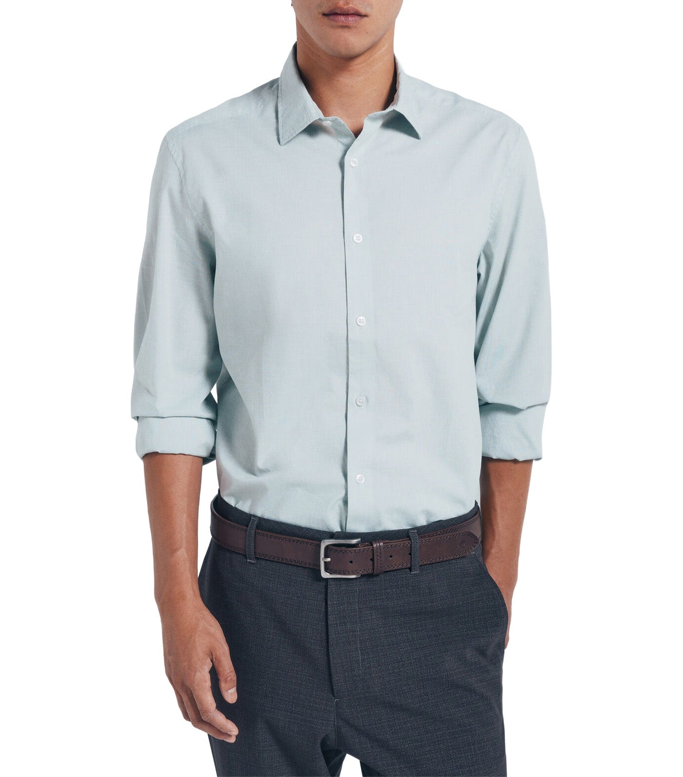 Cotton Shirt with Edging