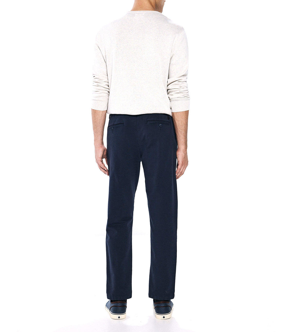 Springfield Comfort Knit Chinos Pants Dark Blue | Rustan's