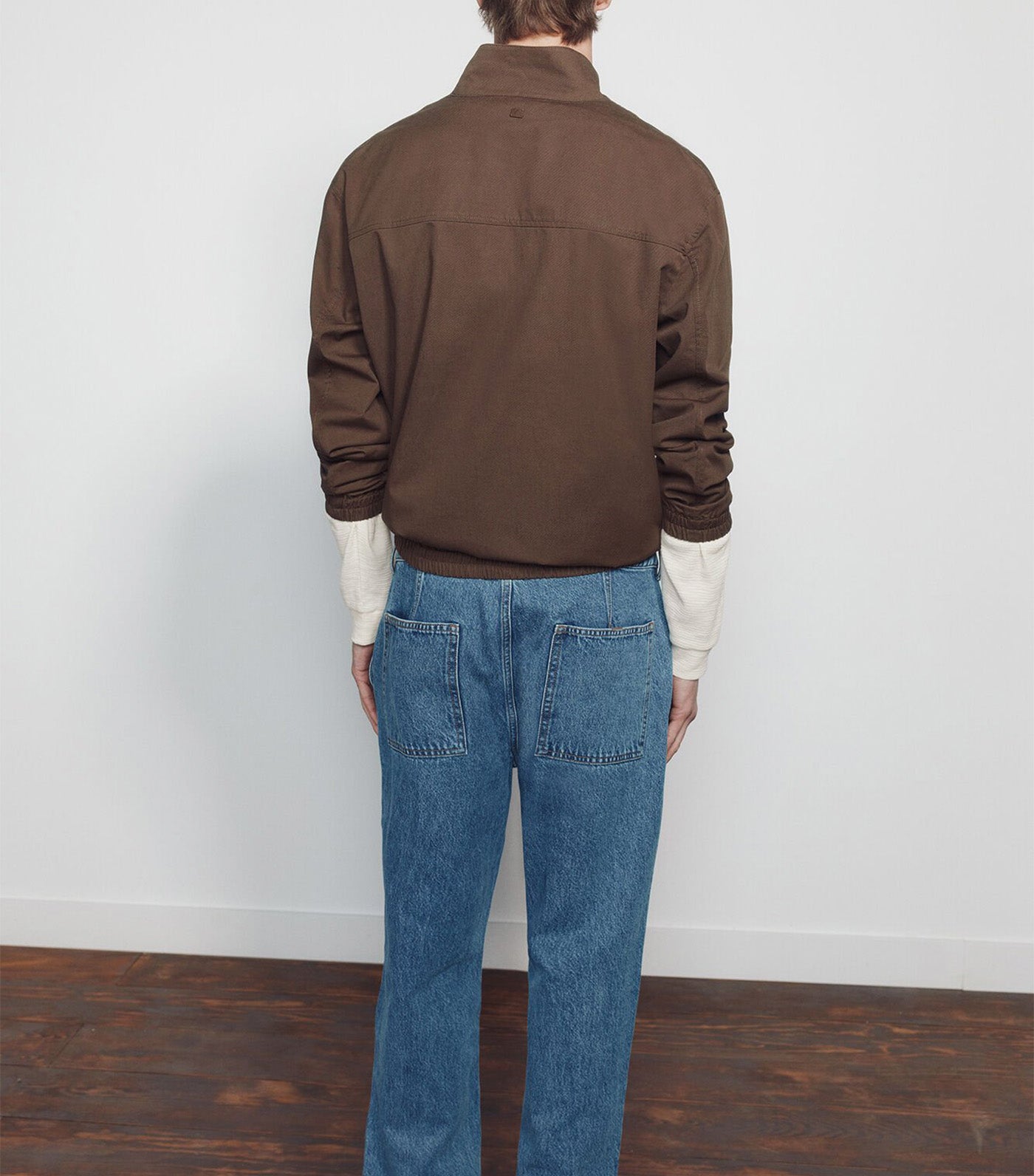 Springfield Relaxed Fit Overdyed Chino Jeans Blues
