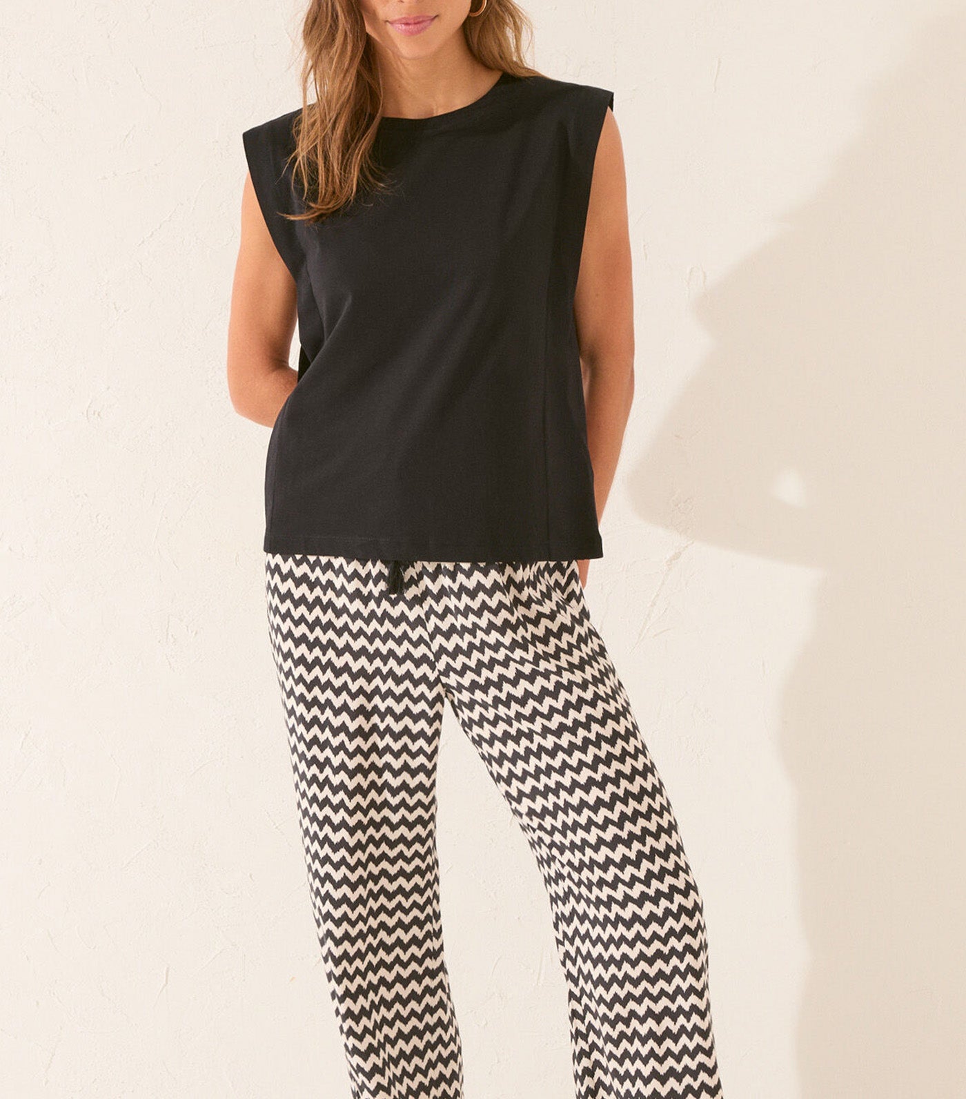 Cotton Sleeves T-Shirt