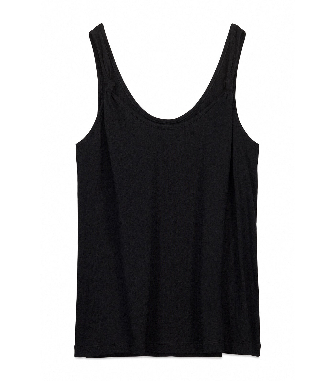 Viscose Vest Top Black