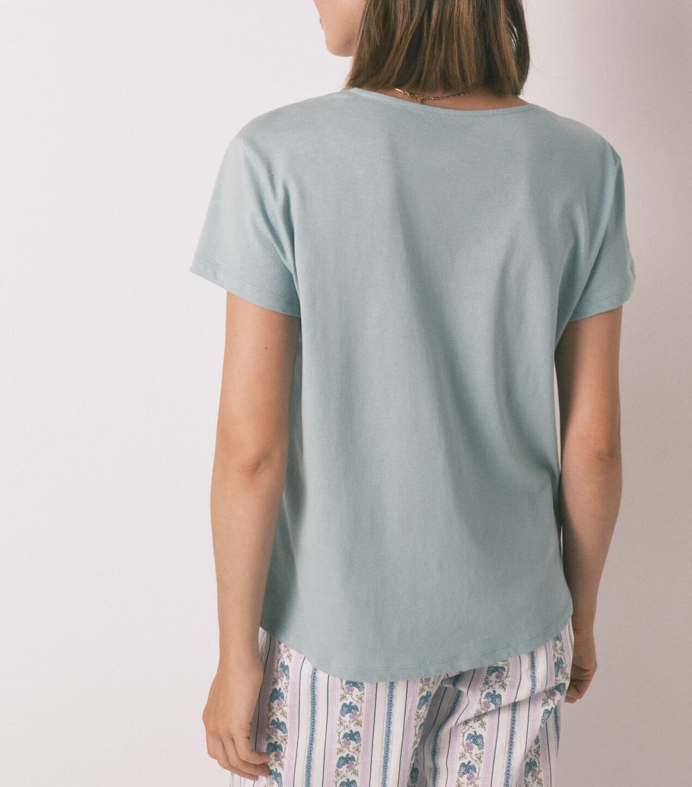 Short Sleeve T-Shirt Cotton Green