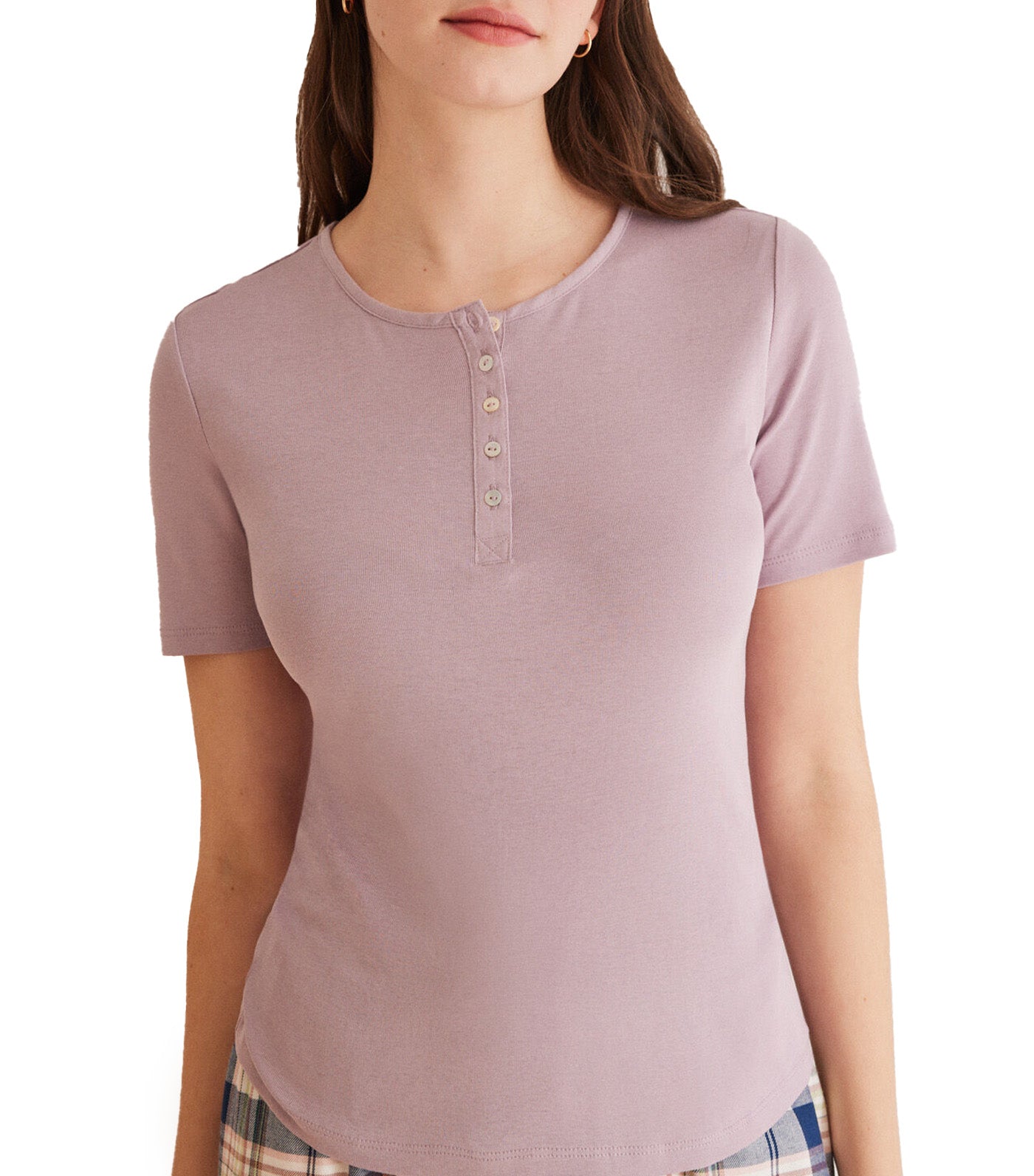 Short Sleeve Bakery T-Shirt Purple