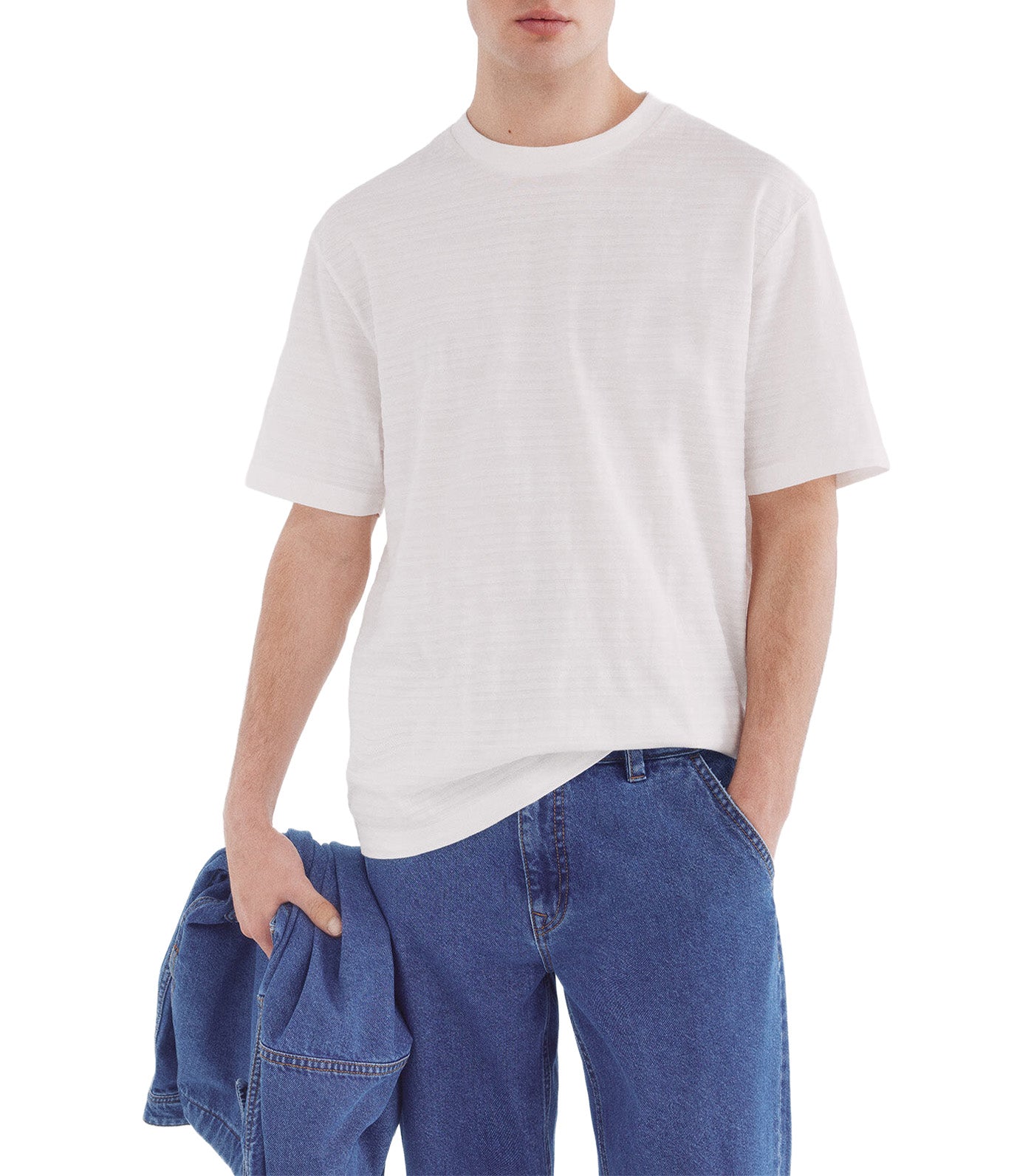 Piqué Stripe T-Shirt