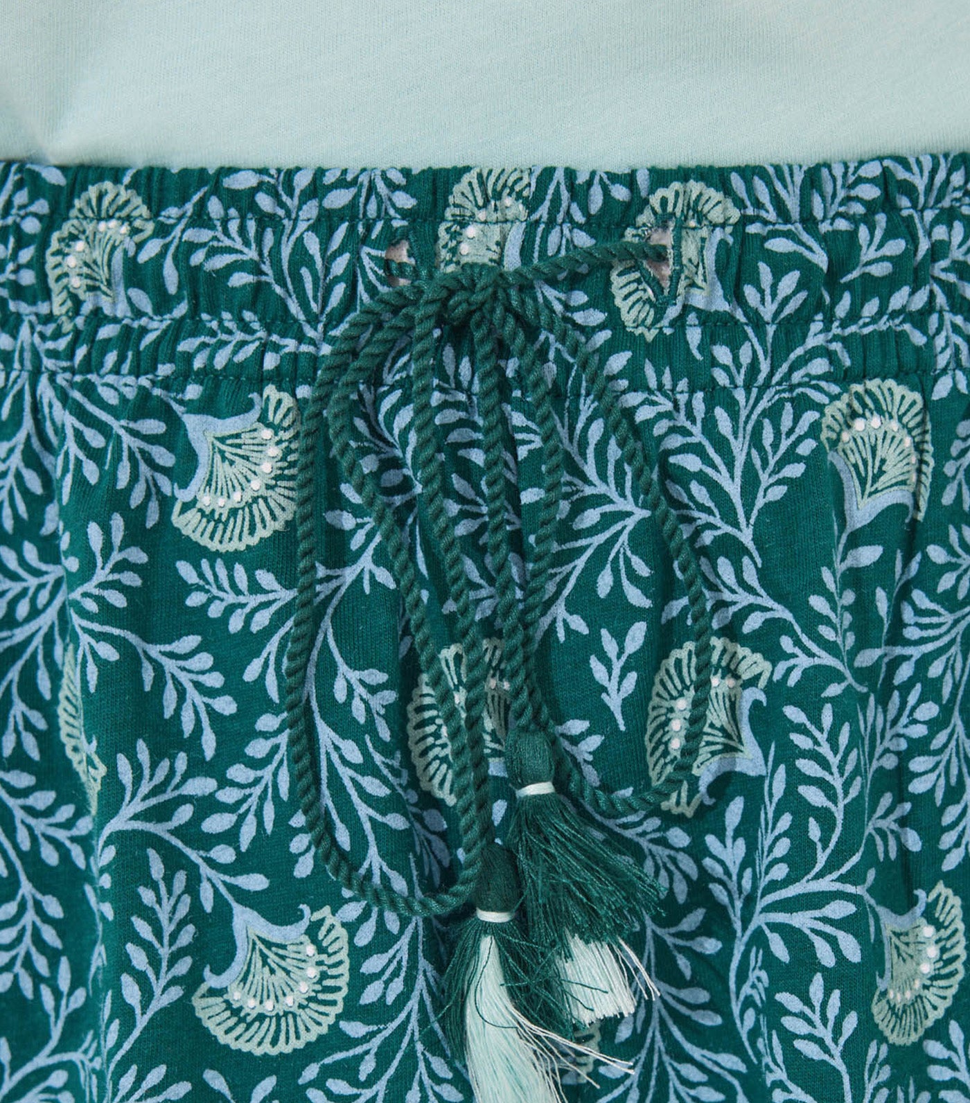Short Pajamas Green