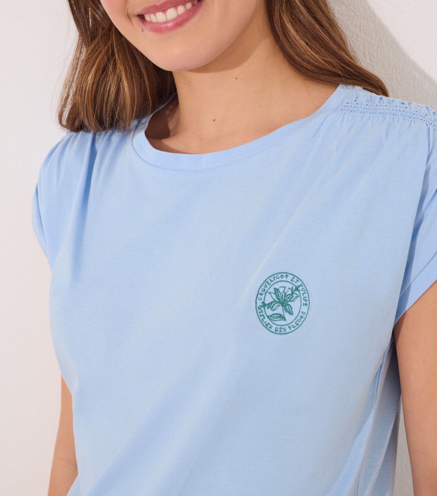 Short Pajamas Medium Blue