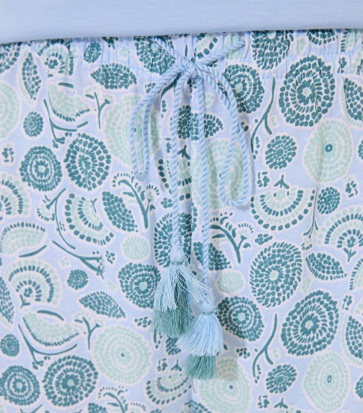 Short Pajamas Medium Blue