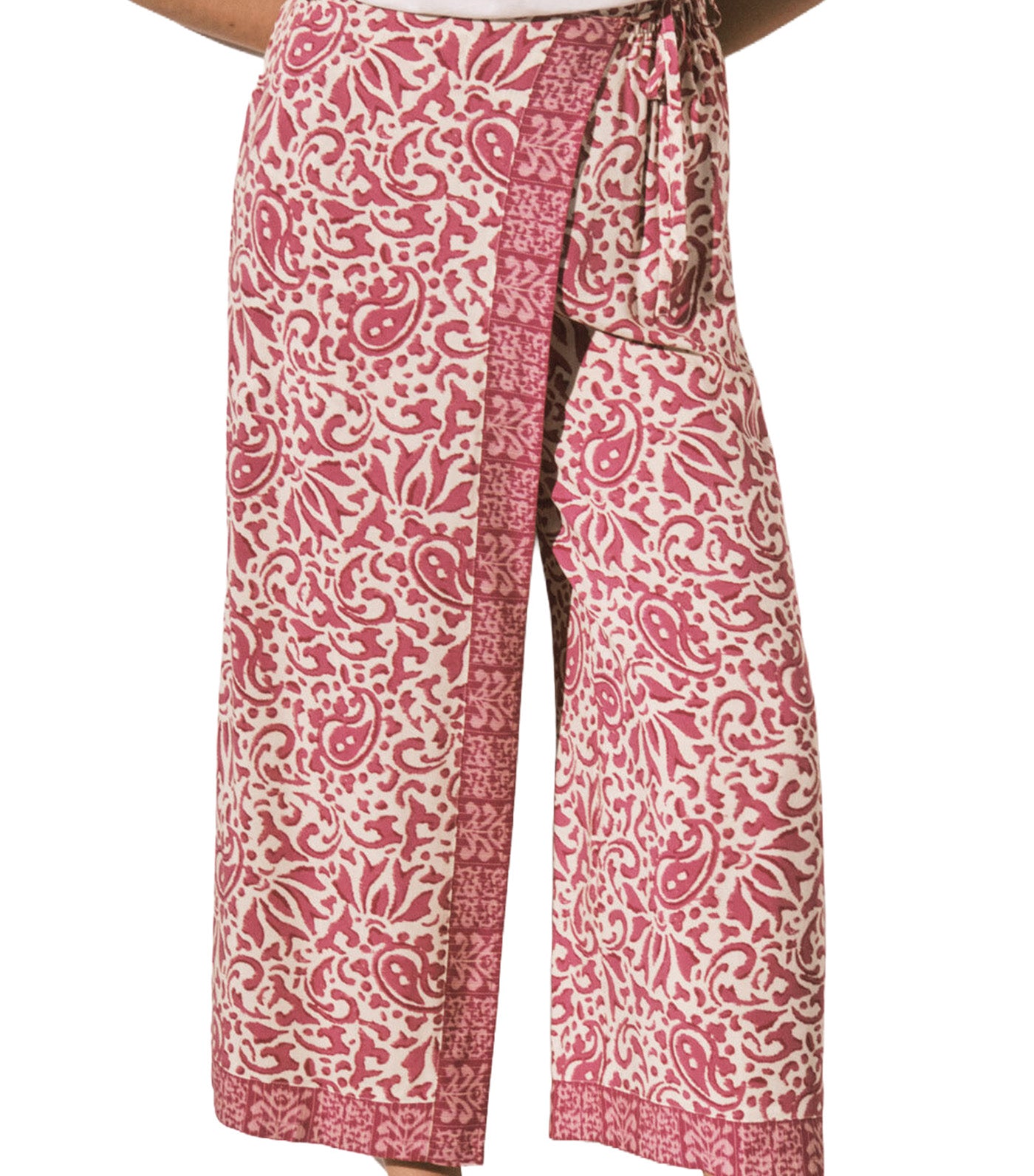 Boho Print Fisherman Trousers Multi