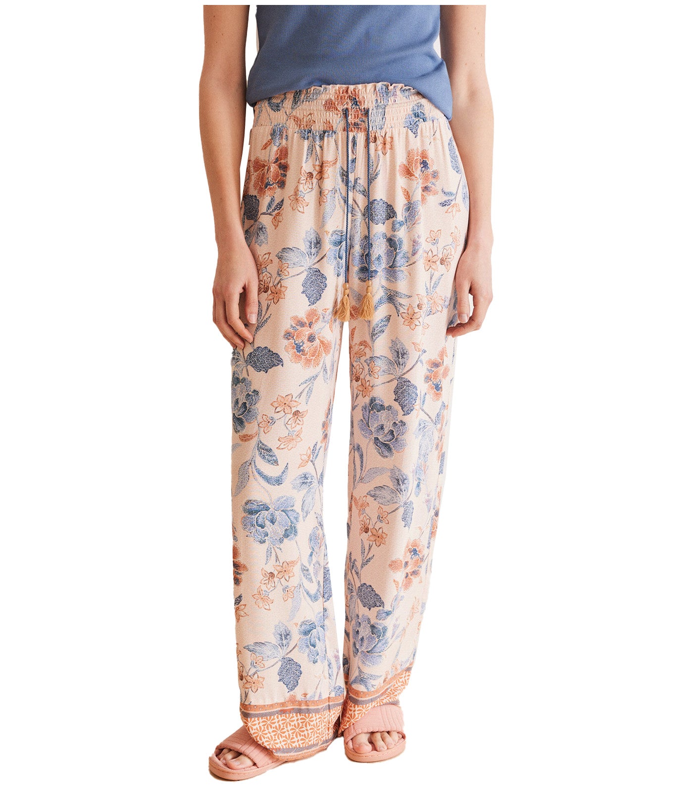 Floral Trousers Multi