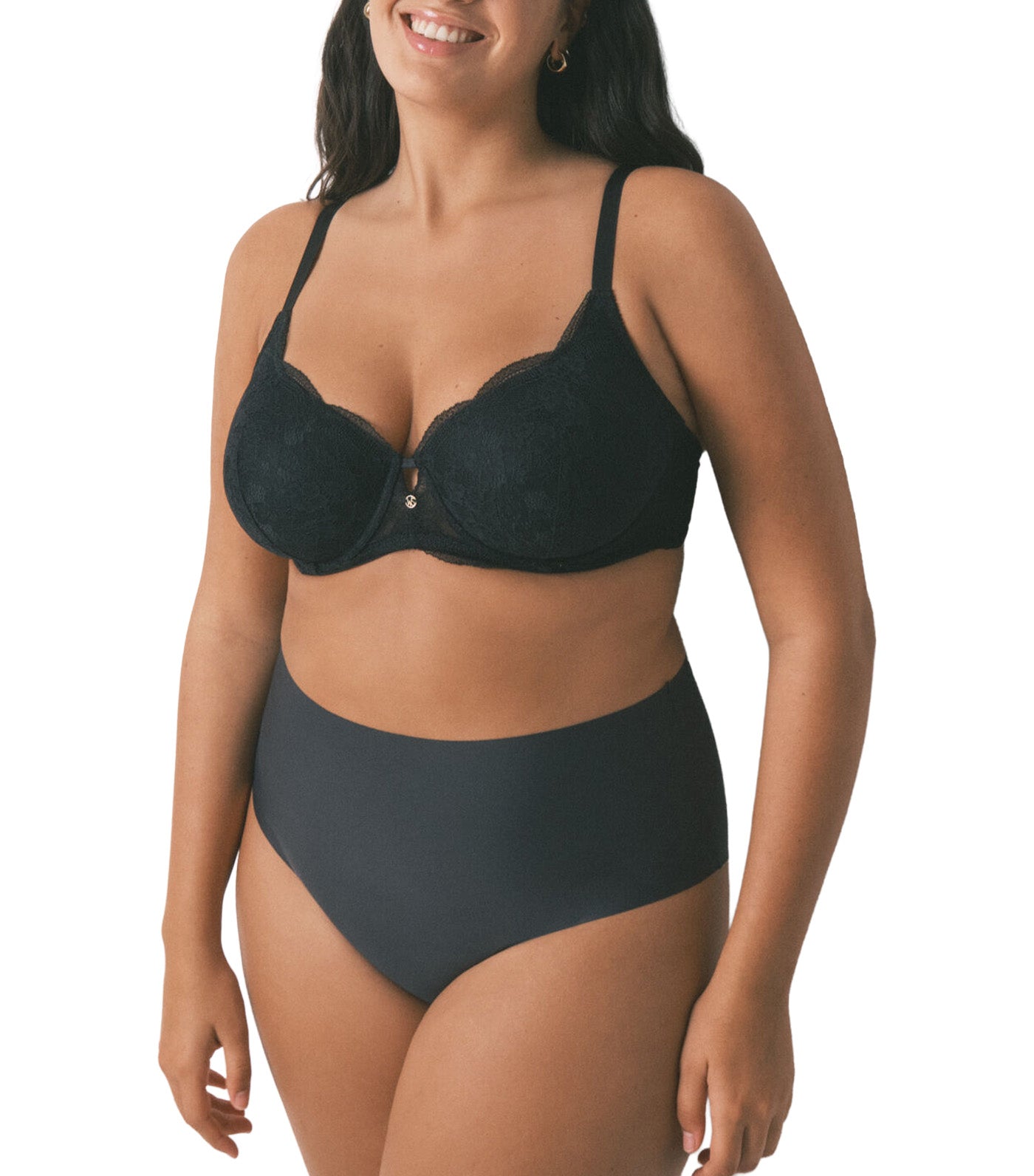 Classic Microfiber High Briefs Grey