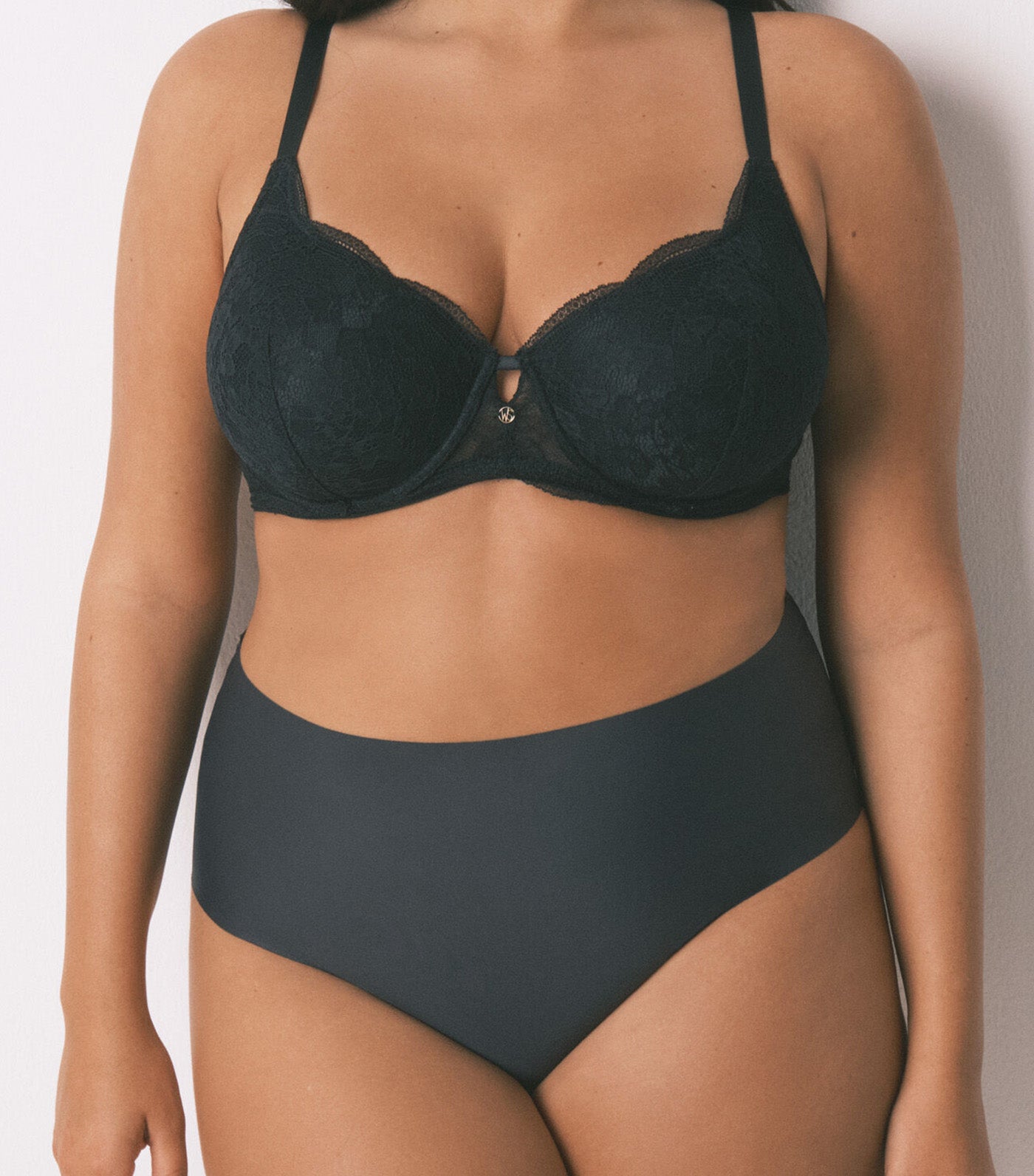 Classic Microfiber High Briefs Grey