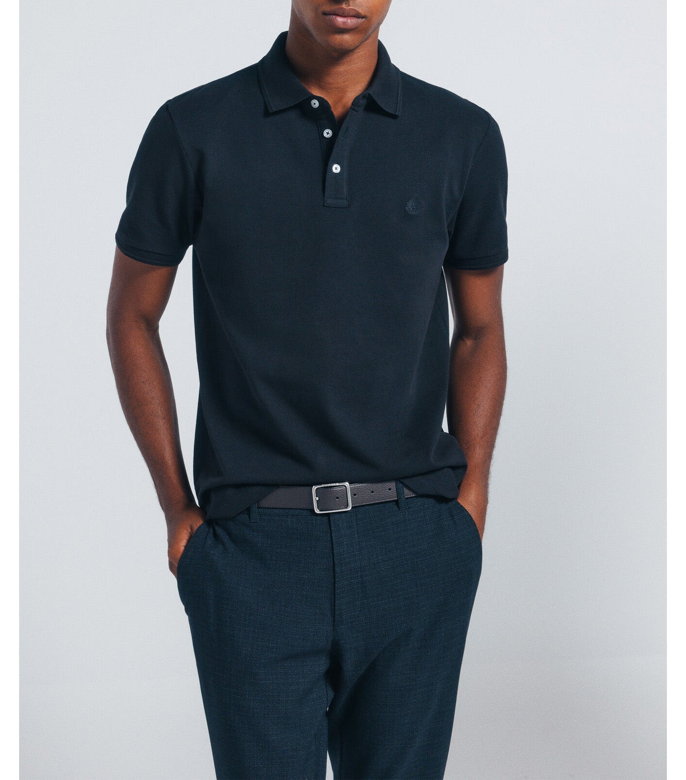Slim Fit Piqué Polo Shirt