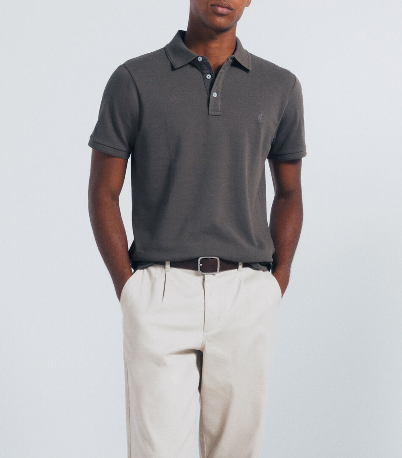 Slim Fit Piqué Polo Shirt