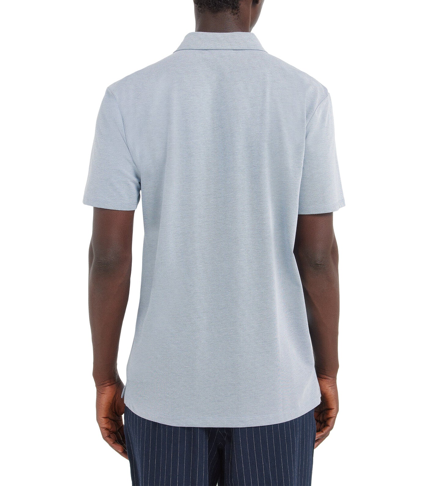 Slim Fit Polo Shirt Medium Blue
