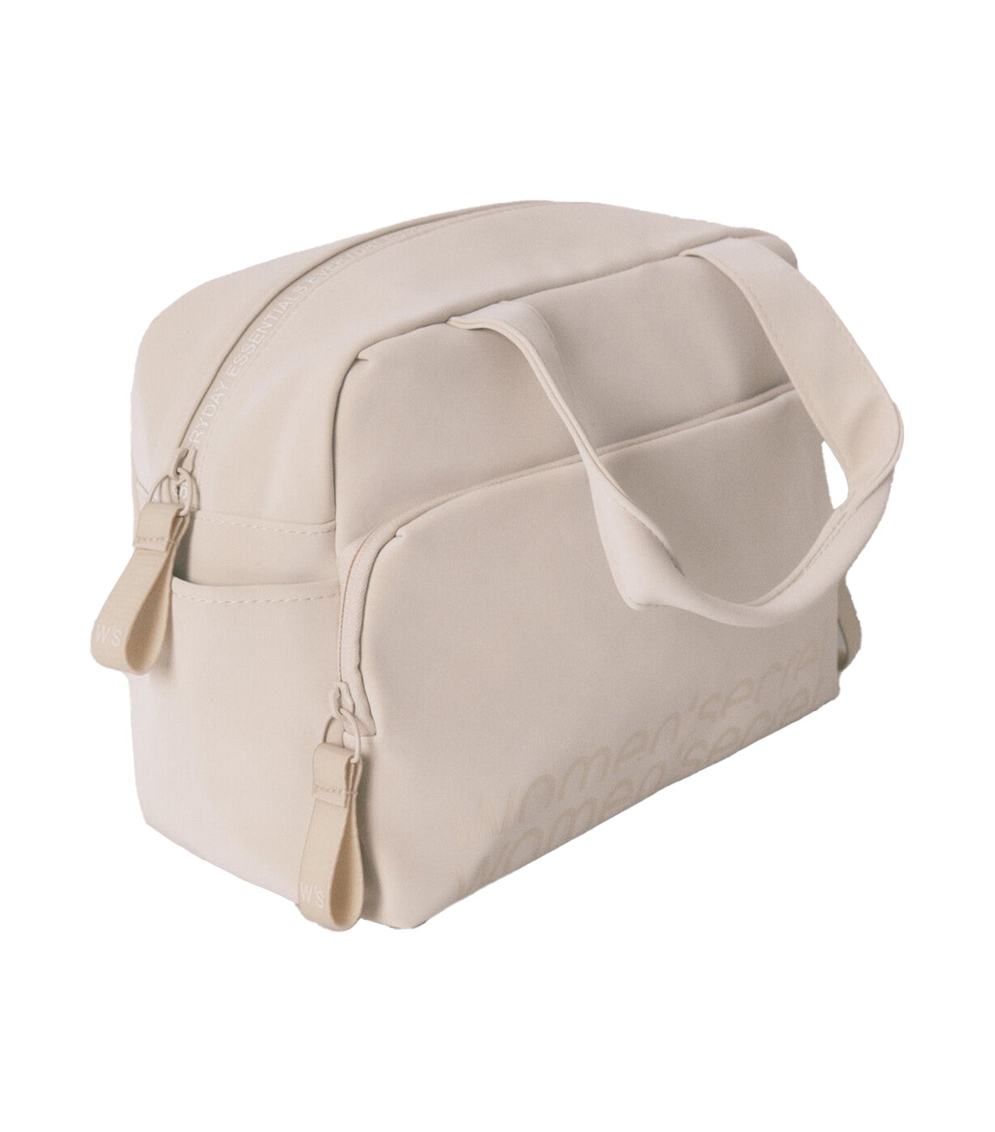Complimentary Large Rubber Vanity Case White