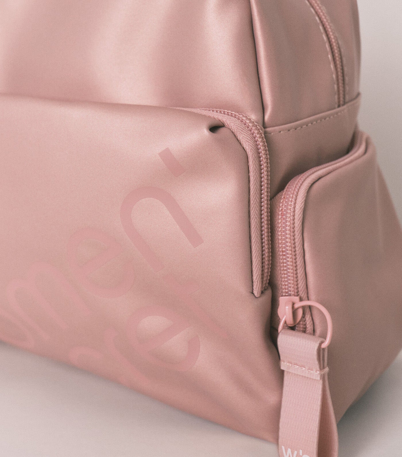 Large Rubber Vanity Case Pink