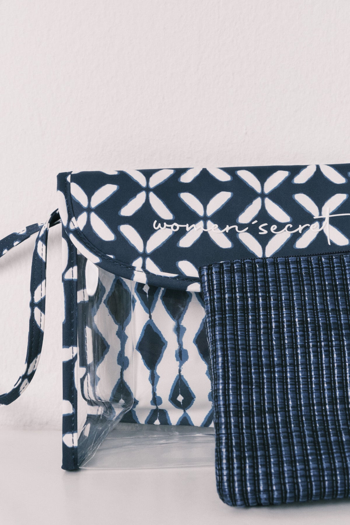 Print 2 Vanity Cases Blue