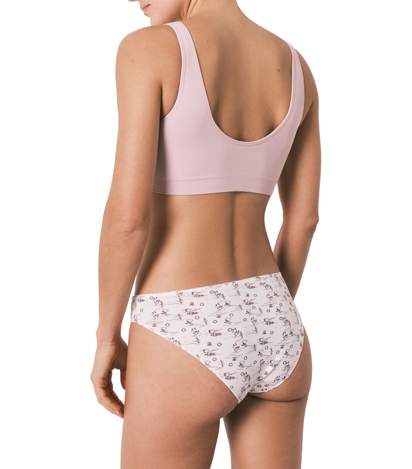 Set of 7 Classic Cotton Panties with Snoopy Print