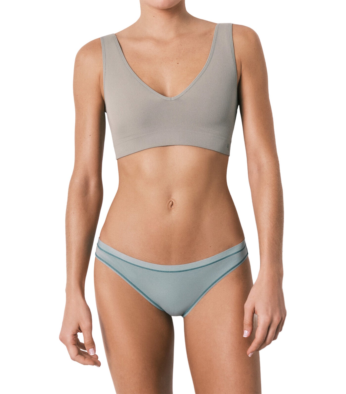 Set of 7 Classic Cotton Briefs with Contrasting Seams