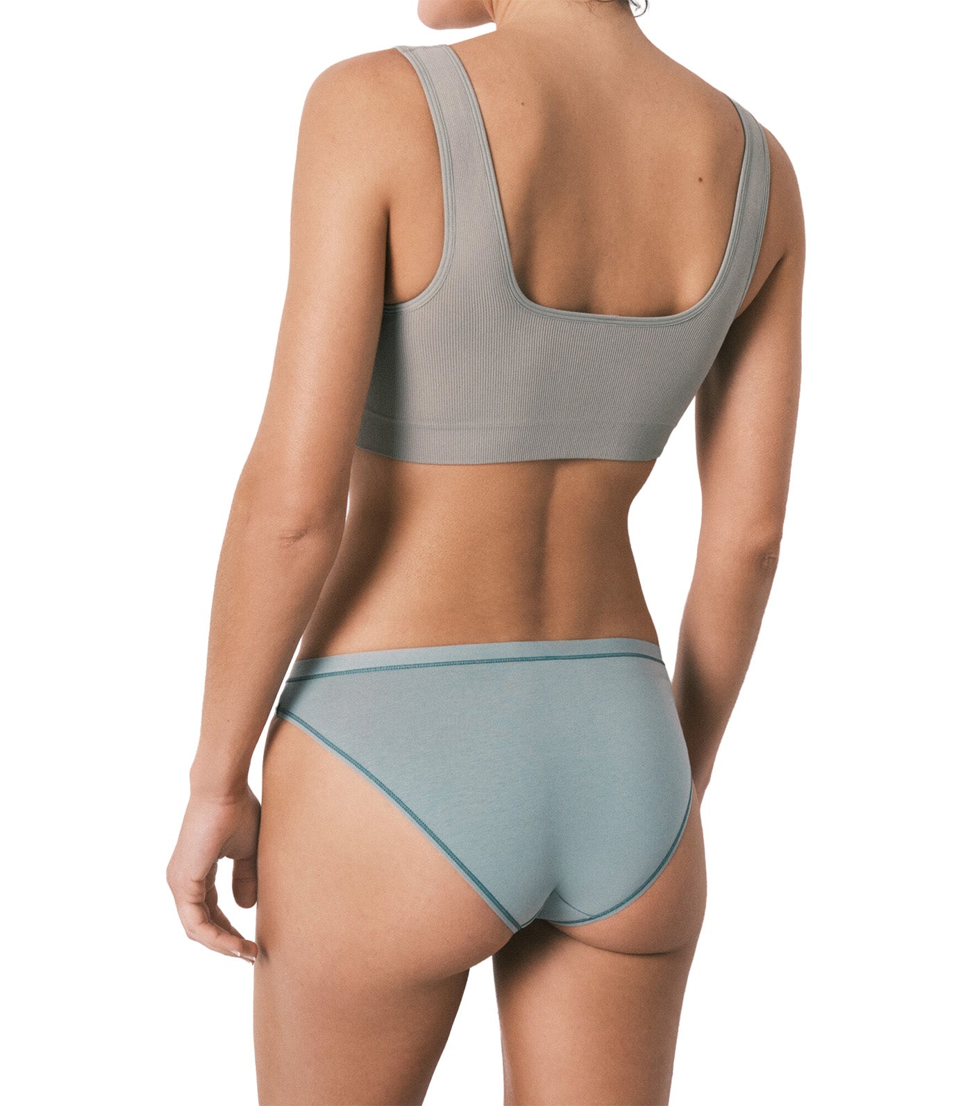 Set of 7 Classic Cotton Briefs with Contrasting Seams