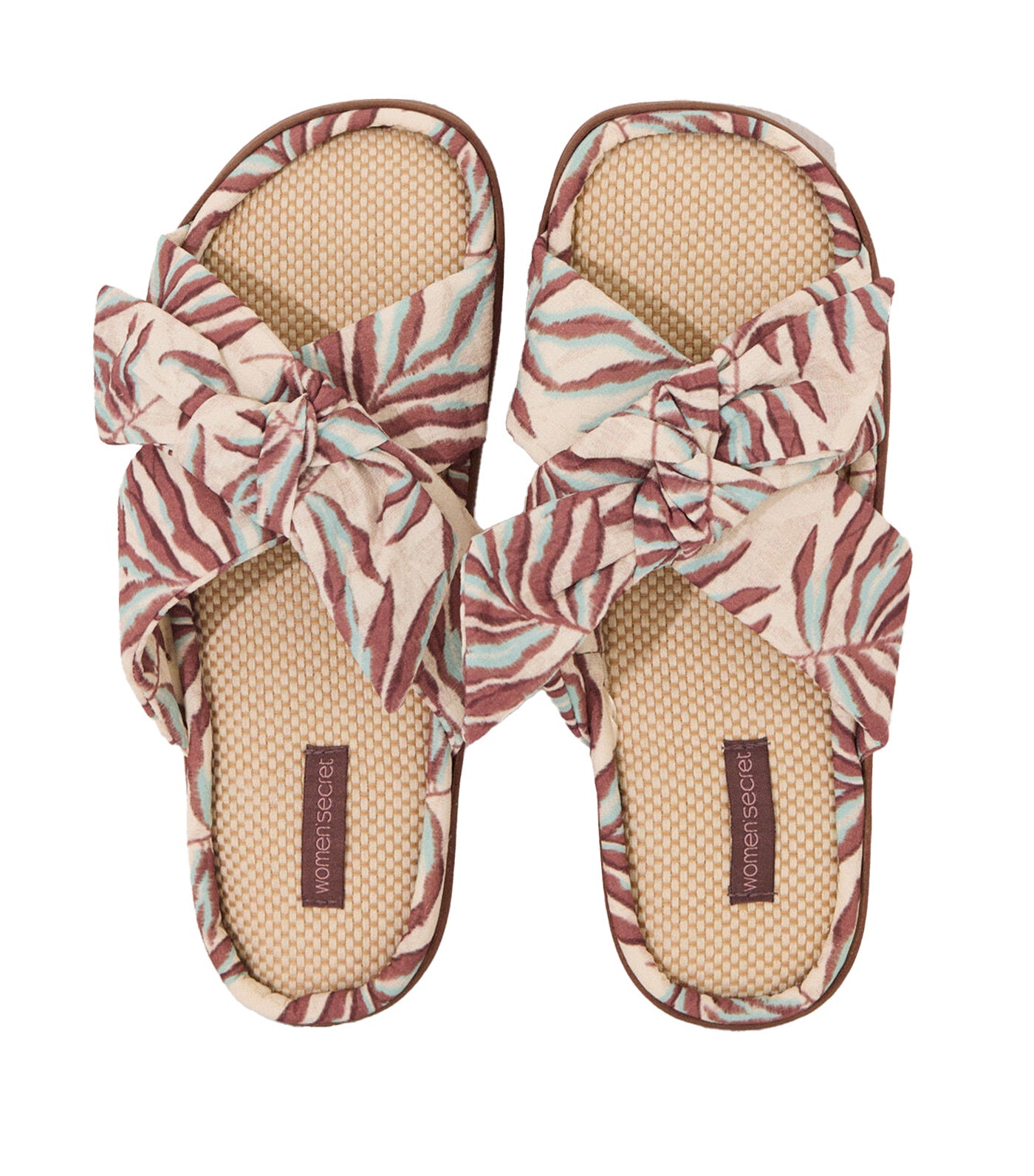 Raffia Knotted Slippers