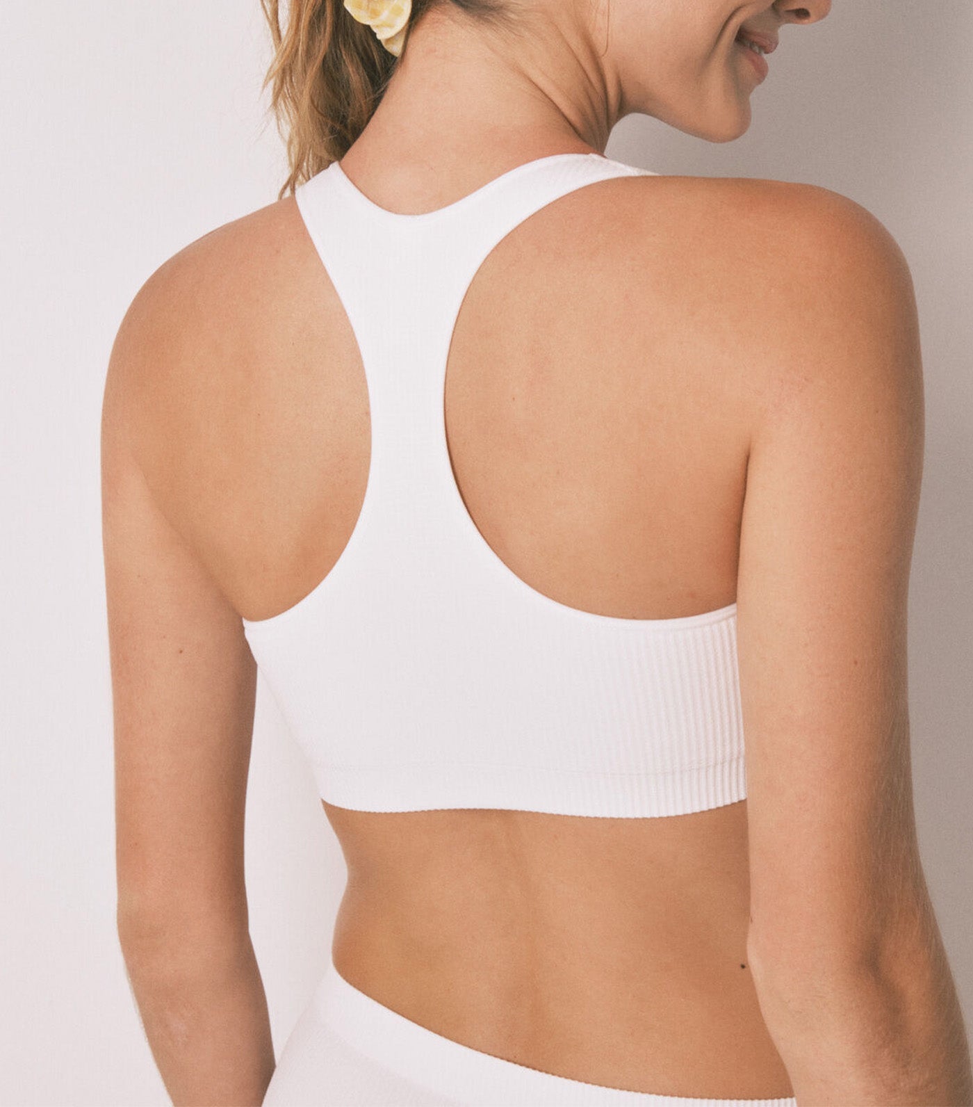 Lovely Checkered Seamless Top