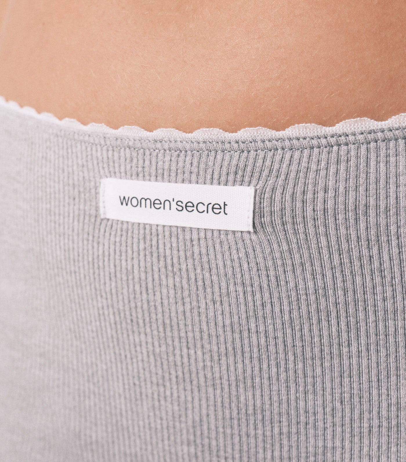 Seamless Ribbed Boxer Panty