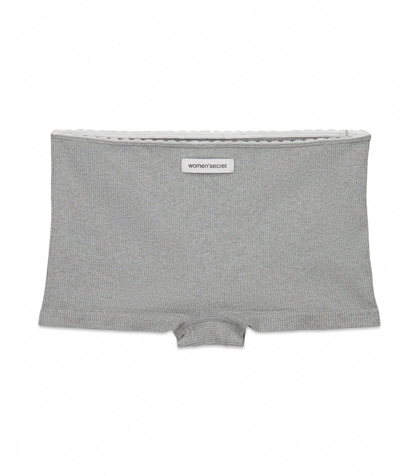 Seamless Ribbed Boxer Panty