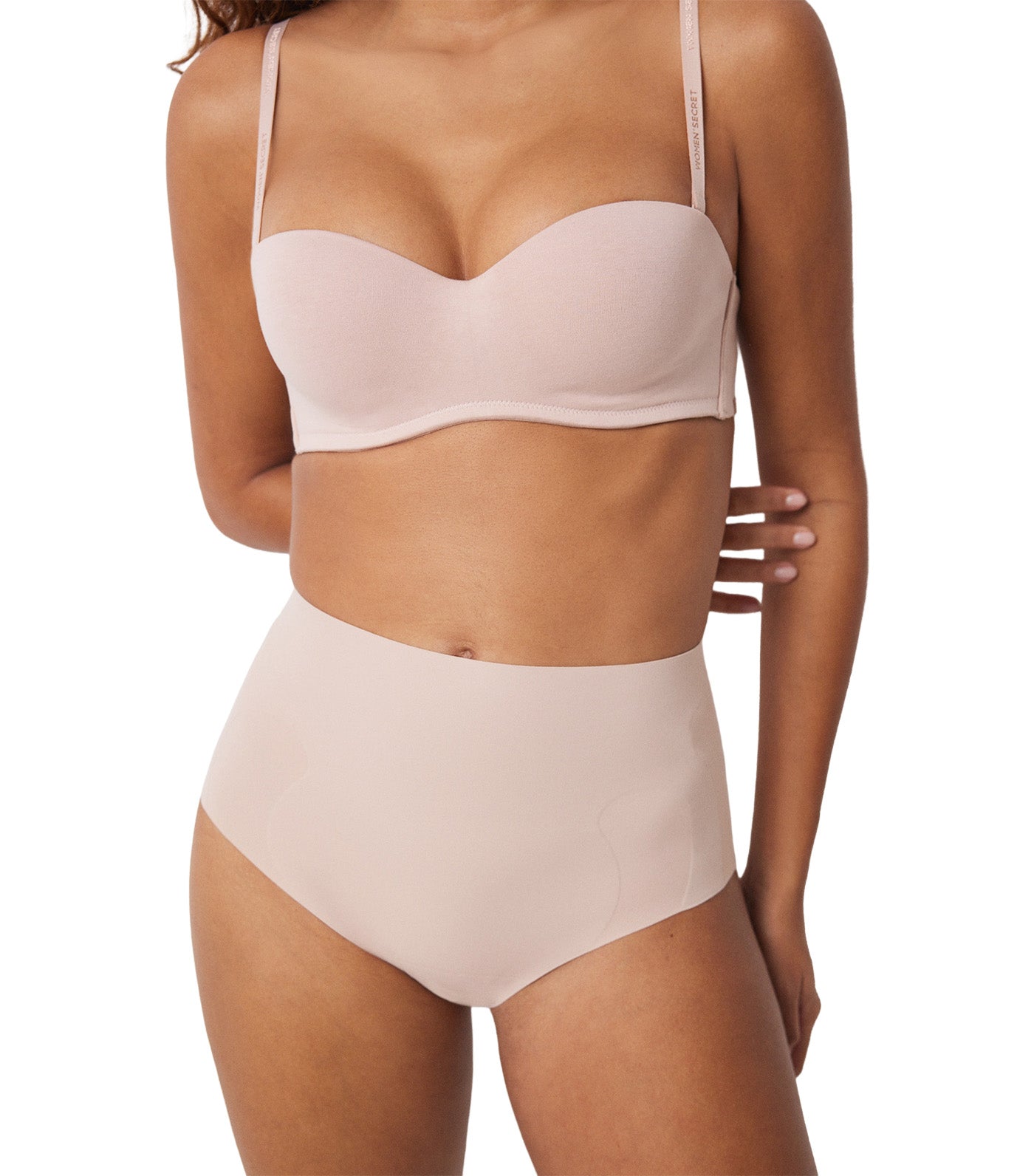 High Waisted Push Up and Reducing Black Panty